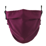Wine Red - Washable & Reusable Surgical Style Face Masks