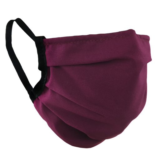 Wine Red - Washable & Reusable Surgical Style Face Masks