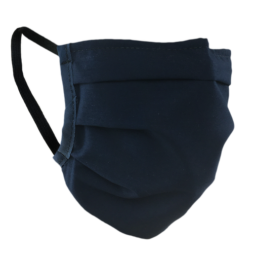 Navy Blue - Washable & Reusable Surgical Style Face Masks