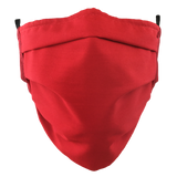 Red - Washable & Reusable Surgical Style Face Masks