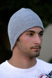 BPE-USA Classic Beanie Light Grey Model