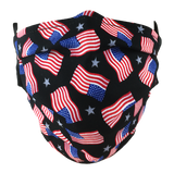 American Flags - Washable & Reusable Surgical Style Face Masks