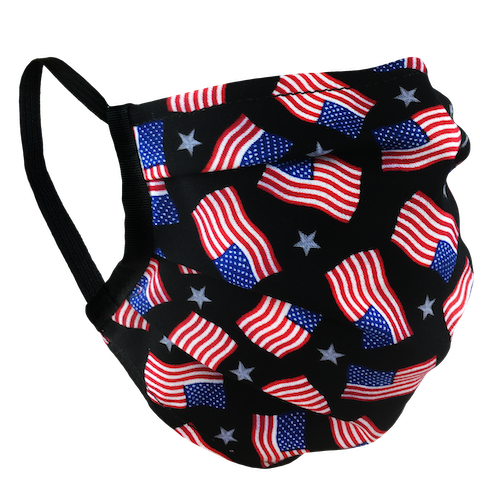 American Flags - Washable & Reusable Surgical Style Face Masks