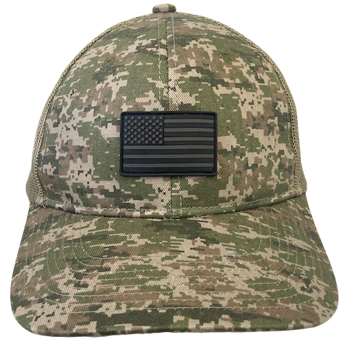 Olive green 2024 american flag hat