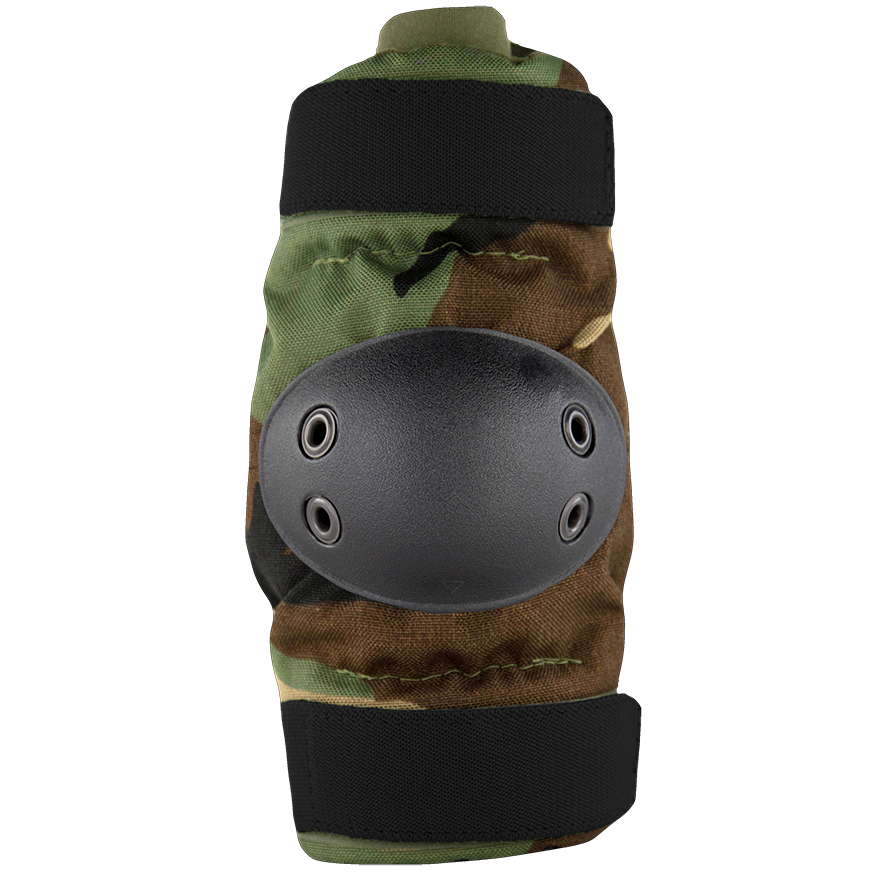 BPE-USA Army Style Elbow Pads Woodland Camo