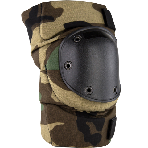 BPE-USA Army Style Knee Pads Woodland Camo