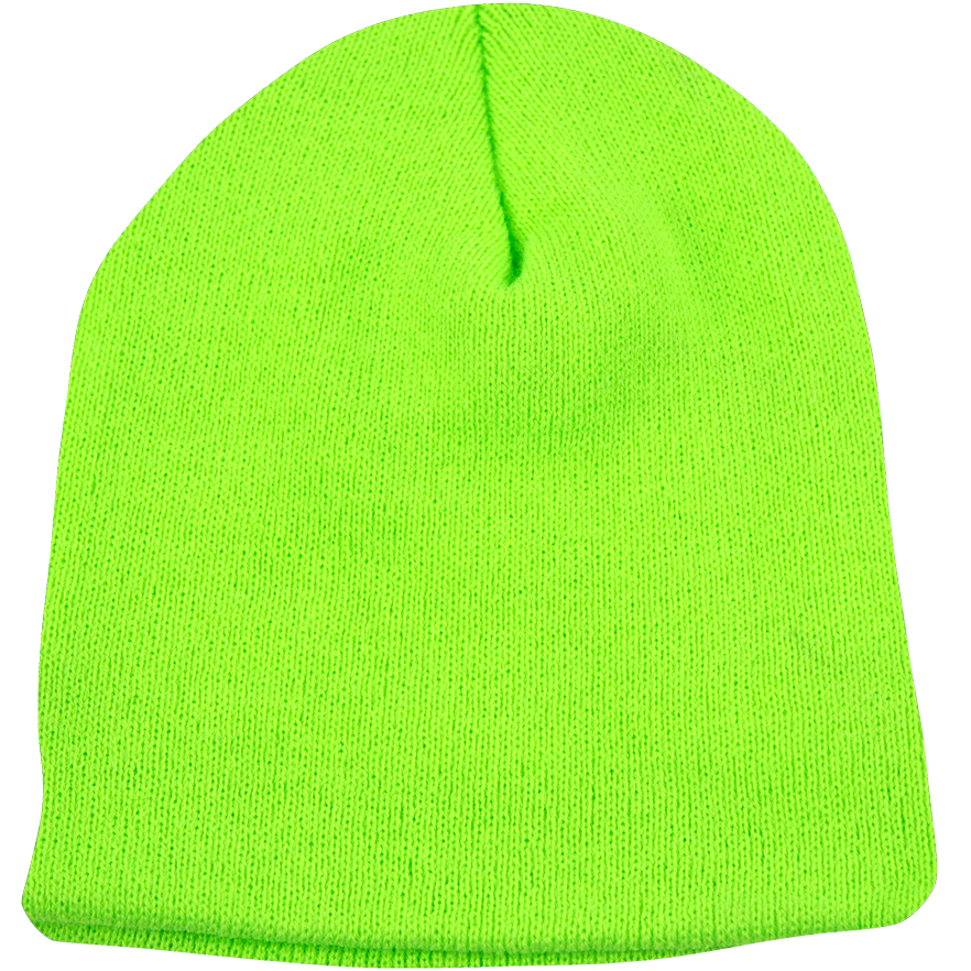 BPE-USA Classic Beanie Lime Green