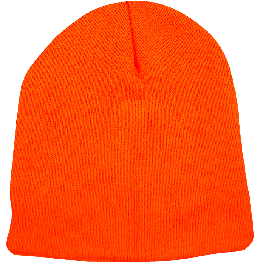 BPE-USA Classic Beanie Safety Orange