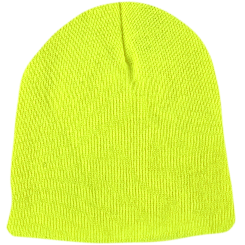 BPE-USA Classic Beanie Safety Yellow