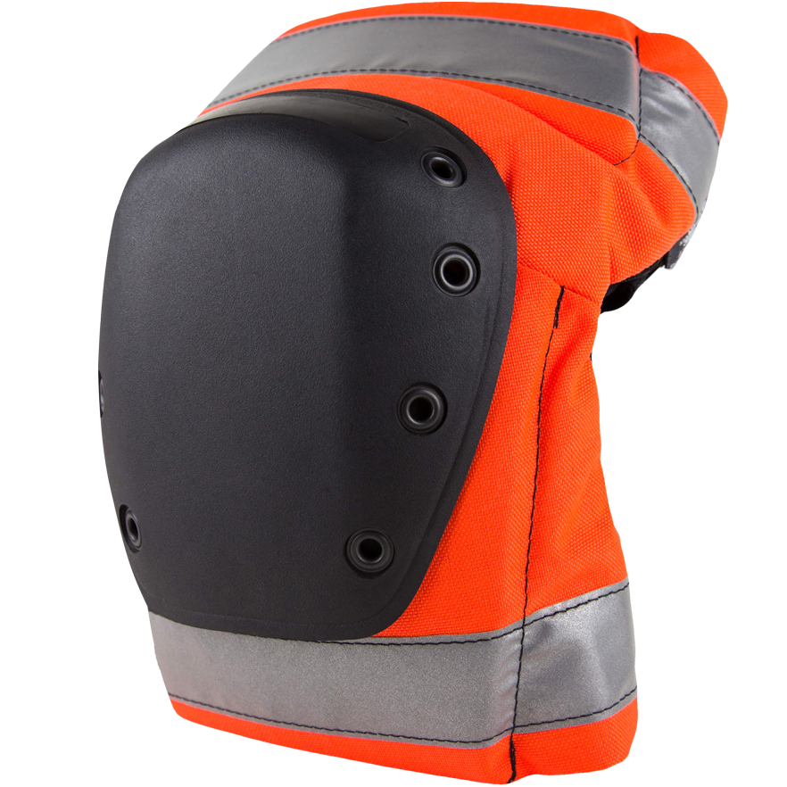 BPE-USA K2-3M Reflective Knee Pads Safety Orange