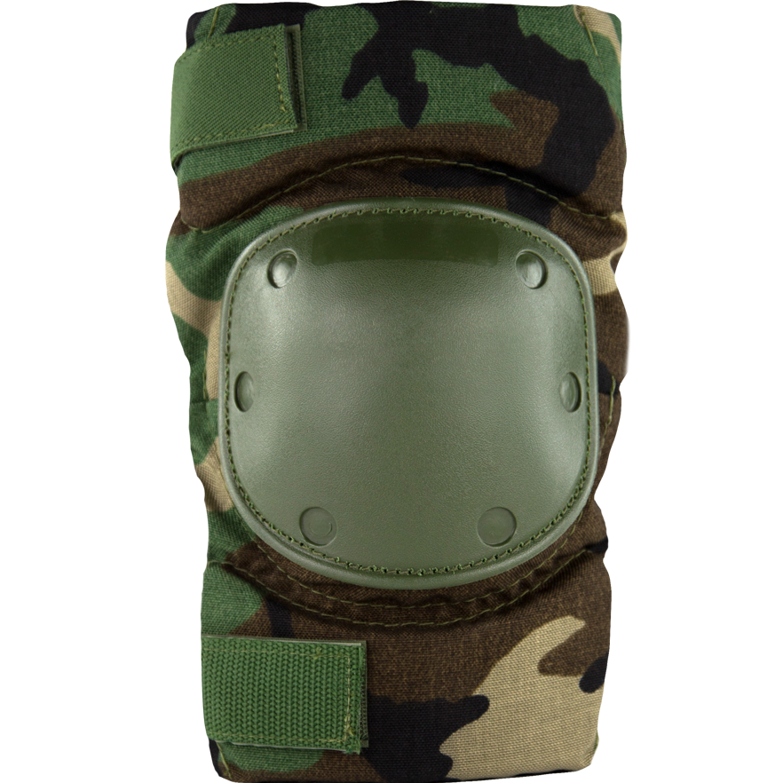 BPE-USA Marine Style Knee Pads Woodland Camo