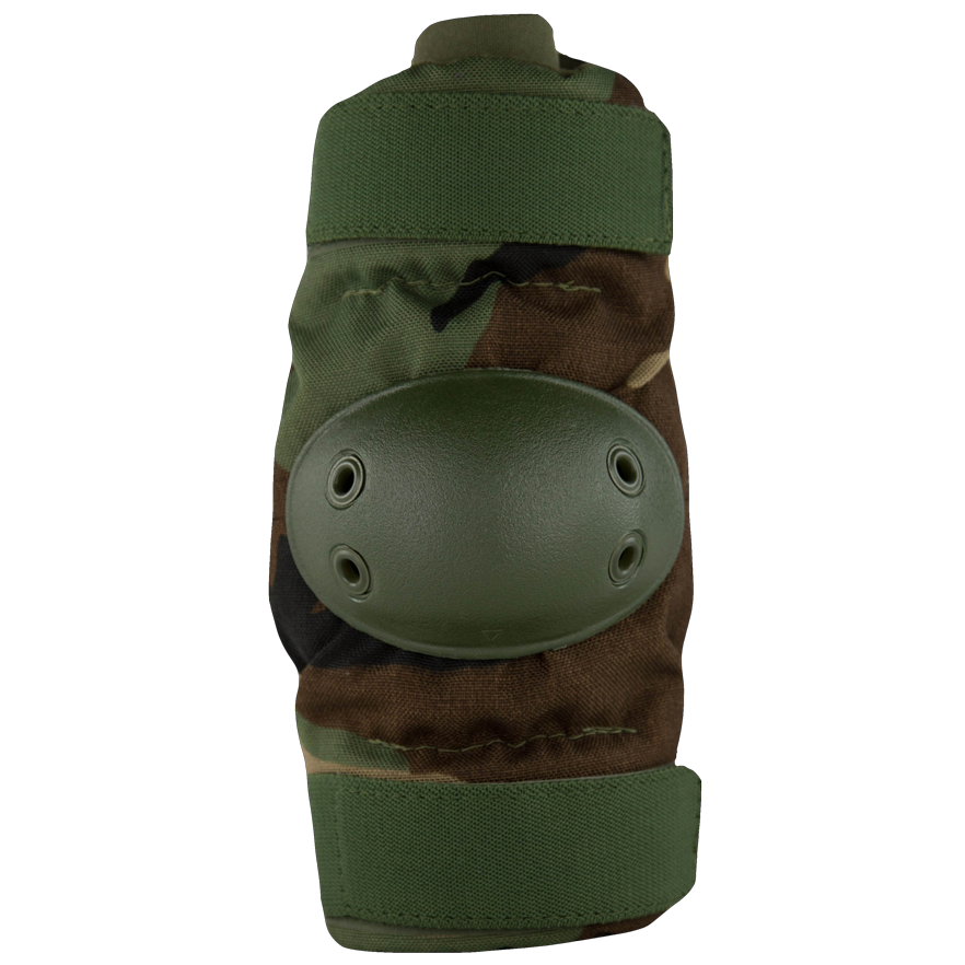 BPE-USA Marine Style Elbow Pads Woodland Camo
