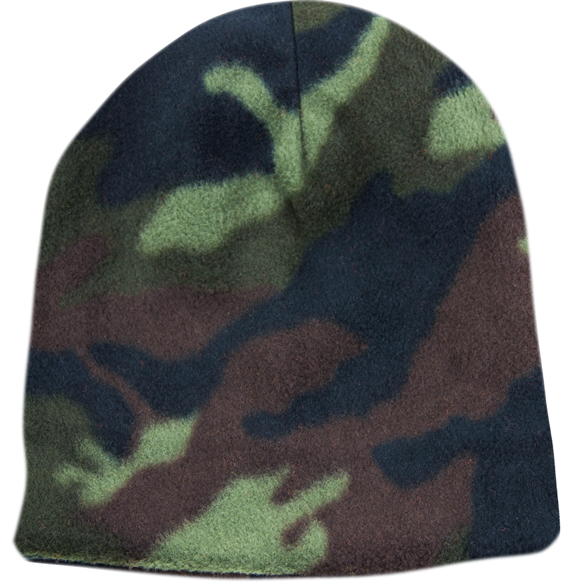 BPE-USA Camo Beanie Fleece Reversible