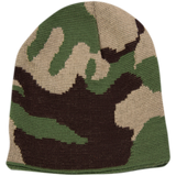 BPE-USA Reversible Knit Camo Beanie