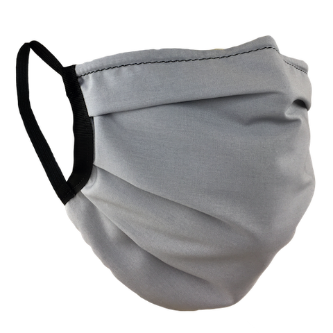 Grey - Washable & Reusable Surgical Style Face Masks