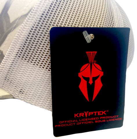 Trucker Hat Kryptek Wraith Camo with US Flag – BPE-USA